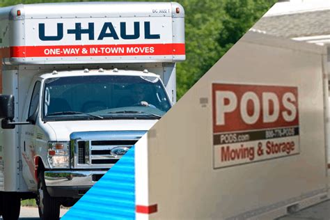 Pods vs uhaul - Both PODS and U-Box containers provide you with a secure steel-locking mechanism. You use your own lock and key, so that only you have access. U-Box containers are custom-made from …